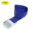 thumbnail image 1 of Correa de Amarre Uxcell de 0.15ft para Carga, Correas de Sujeción con Hebilla, Carga de Trabajo Aleación de Zinc Azul 4pcs, 1 of 6