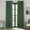 Key Green, variant on HPD Half Price Drapes Blazer Grey Grommet Faux Linen Room Darkening Curtains for Bedroom & Living Room Curtains (1 Panel), Door & Window Curtains 108 inches long, 50W X 108L