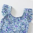 thumbnail image 6 of Gelikeya Girls Swimsuits Size 2-3 Ruffle Swimsuit Bathing Suit with Hat 2 Piece Swimwear for Summer Holiday Beachwear Swimming Wear (Toddlers, Z07 Blue), 6 of 7
