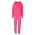 thumbnail image 4 of ICHUANYI Liquidación Suéter de bolsillo con capucha y cuello medio alto para mujer, pantalones con cordón, conjunto de dos piezas con capucha de manga larga ICHUANYI WER202308255667, 4 of 6
