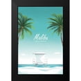 thumbnail image 2 of Escalante, Omar 11x14 Black Modern Framed Museum Art Print Titled - Malibu, 2 of 5