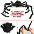 thumbnail image 5 of BESTSKY 2026 New Realistic Hairy Giant Spider, Real Large Fake Spiders for Halloween Outdoor Decoration House Prank Prop, 5 of 6