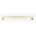 thumbnail image 4 of Alno A6720-24 Charlie's 24" Wide Solid Brass Traditional Bathroom Towel Bar - Barcelona, 4 of 7