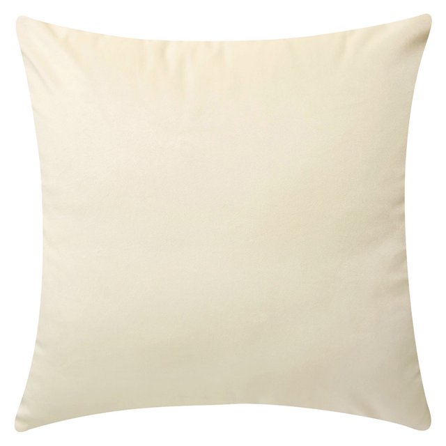 Coofit Housse de Coussin en Velours Simple Mode Confortable Taie d'Oreiller Carrée