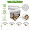thumbnail image 5 of Spring Summer Goats Table Runner Linen Burlap Table Runner 72 Inches Long Farmhouse Floral Botanical Cute Dresser Scarves for Kitchen Island Coffee Dining Room Party Wedding Holiday Decor 14"x72", 5 of 8
