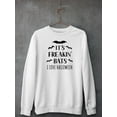 thumbnail image 3 of It's Freakin' Bats Sweatshirt Men -Image by Shutterstock, Male XX-Large, 3 of 4