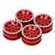 thumbnail image 1 of Cubo de rueda con orificio redondo, 4 piezas de llantas de metal de 8 pulgadas para coche RC, cubos de rueda de aleación de aluminio diseñados a medida, 1 of 12