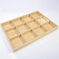 thumbnail image 1 of Stackable Jewelry Trays for Drawer Stores Showcase Box Organizer Gift 12 Grids, 1 of 7