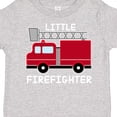 thumbnail image 4 of Inktastic Red Fire Little Firefighter White Text Boys or Girls Toddler T-Shirt, 4 of 5