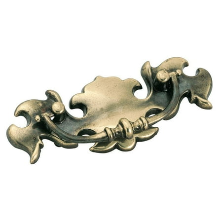 - (15-Pack) Amerock 2-1/2 in. Classic Accent Antique English Furniture Bail Antique Brass Pull BP766AE