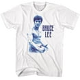 thumbnail image 1 of Bruce Lee Monochrome White T-Shirt, 1 of 2