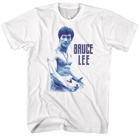 Bruce Lee Monochrome White T-Shirt