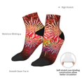 thumbnail image 6 of Fuzoiu Fireworks Print Adult Socks, Crew Moisture-wicking Socks, Unisex Cushion Crew Socks,Casual Sports Ankle Socks, 6 of 7