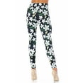 thumbnail image 2 of Creamy Soft Girls Kids Size Leggings, High Rise, Stretchy - by USA Fashion™ Daisy Bloom Small, 2 of 2