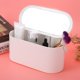 thumbnail image 5 of Organizador de caja de almacenamiento de cosméticos de maquillaje portátil multifuncional con espejo LED, 5 of 8