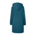 thumbnail image 5 of Long Zip up Hoodie Women 2026 Fall Casual Oversized Hooded Sweatshirt Y2k Trendy Long Sleeve Jackets with Pockets, S, 5 of 6