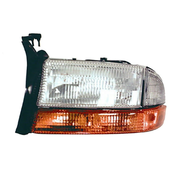 KAI New Economy Replacement Driver Side Headlight Lens And Housing, Fits 1998-2003 Dodge Durango