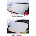 thumbnail image 3 of Cubierta magnética para parabrisas de coche Sincero parasol antiescarcha para coches pequeños y medianos, 3 of 5