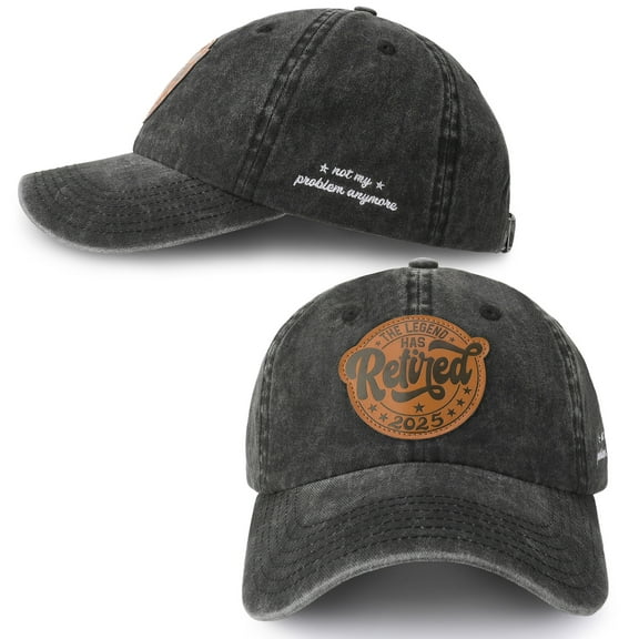 Bocaoying Retirement Hat 2025, Funny Personalized Retirement Gift for Men Women, Retired Dad Baseball Cap, Best Retirement Gifts for Retirees , Celebration Retirement Cap