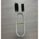 thumbnail image 1 of Cepillo de limpieza para desatascar desagües, cepillo desatascador de tuberías de fregadero grueso y flexible de 61 pulgadas, cabezales de acero inoxidable de doble extremo, para desagües de cocina,, 1 of 8