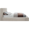 thumbnail image 5 of Meridian Furniture Devin Full Size Contemporary Fabric Standard Bed, Beige, 5 of 11