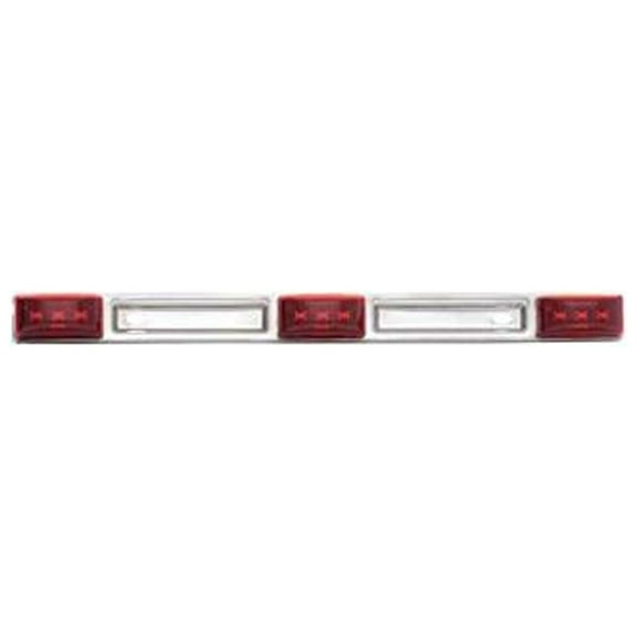 UL169301 LED Identification Light Bar, Red - Quantity 12