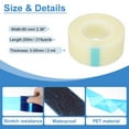 thumbnail image 2 of Uxcell Removable Protective Film Tape, PE Surface Scratch Film High Stickiness Tape Clear 2.4 Inch, 2 of 6