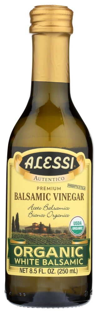 Alessi Organic White Balsamic Vinegar, 8.5 Oz