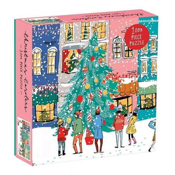 Christmas Carolers Square Boxed 1000 Piece Puzzle (Other)