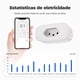 thumbnail image 4 of Cateissary Brasil Enchufe WiFi Tuya Control remoto inalámbrico Asistente de voz Toma de corriente Automatización inteligente para el hogar Electrodomésticos, 4 of 6