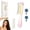 Pink, variant on Refillable Scalp Oil Applicator Comb, 7 Metal Massage Tips, Clear 10ml Reservoir, Precise Hair Serum Application for Home, Salon, Travel Use