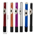 thumbnail image 2 of Clarinet Flute Head Multi-color Mouthpiece White Copper Nickel-Plated Long Reed Pipe Musical Instrument Replacement Accessories Sliver, 2 of 6