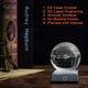 thumbnail image 4 of Modelo de Sistema Solar 3D TANGJMXG Bola de Cristal Holograma Grabado con Láser Base Iluminada, 4 of 4