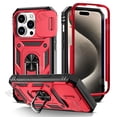 thumbnail image 3 of Case For iPhone 15 14 13 12 11 Pro Max Plus Mini XS XR X 8 7 Plus 8 7 SE Heavy Duty with Camera 360 Degree Kickstand Cover, 3 of 5