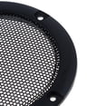 thumbnail image 3 of TISHITA Metal Circle Metal Cover With 4 Screws Installation Coaxial Speakers - black, 3 of 7