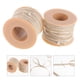 thumbnail image 2 of KAKOWELY 2 rollos de cintas de hilo de yute natural para manualidades, hilo de yute para embalaje de regalo, 2 of 4