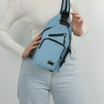 thumbnail image 2 of Crossbody Sling Bag Backpack for Men & Women, Convertible Shoulder Bag Waterproof Chest Bag For Daypack Travel Hiking Blue Clearance!, 2 of 6