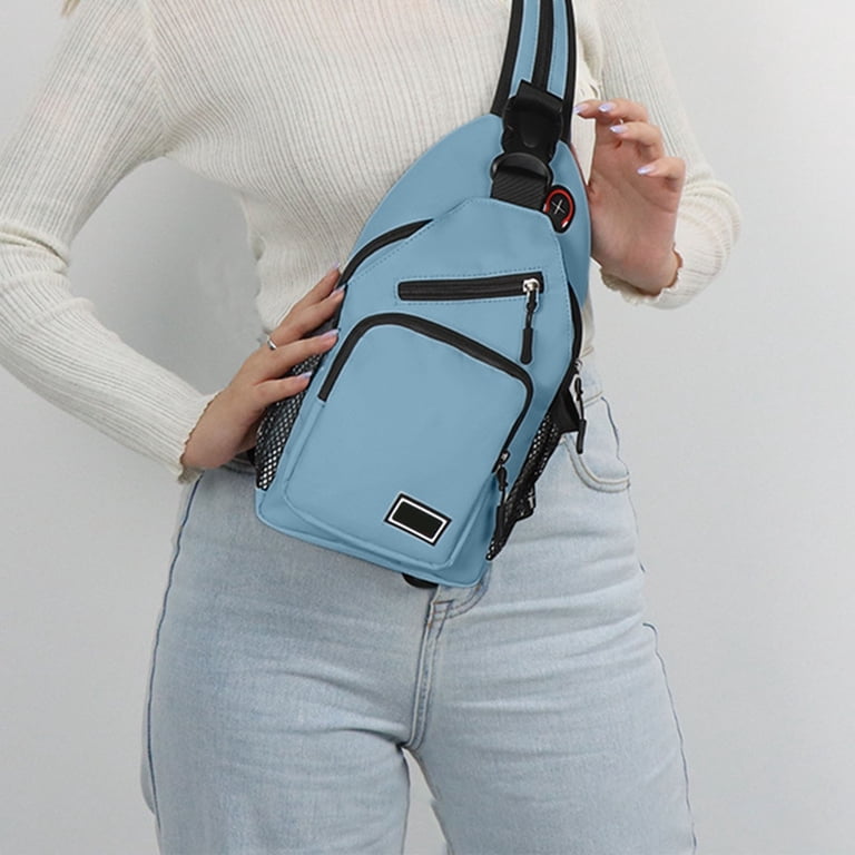 Adjustable Strap Sling Backpack Daypack Travel Hiking Chest Bag Multiple Multipurpose Sling Backpack for Hiking Travel | Adjustable  main image 2