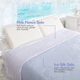 thumbnail image 2 of SUNNY HEAT Cooling Summer Comforter King Size 90"x108", Cooling Blanket for Hot Sleepers, Lightweight Breathable Double-Sided Quilt, Leopard Ice Blue, 2 of 8