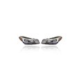 thumbnail image 1 of Headlight Assembly - Cooling Direct Fit/For 92102B0700, 92101B0700 17-18 Kia Forte Sedan, 17-18 Forte5 SX-Model - Halogen, Without LED Position Lamp, Pair, Left Driver + Right Passenger Set, NSF, 1 of 2