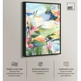 thumbnail image 2 of Sunkissed Garden Canvas Floral Abstract Art by Art Remedy, Black Frame, 10 x 15, 2 of 7