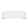 thumbnail image 4 of Titan Furnishings 89" Modern Genuine Italian Leather Sofa in White, 4 of 14