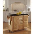 thumbnail image 4 of Homestyles Create-a-Cart Wood Kitchen Cart in Brown, 4 of 4