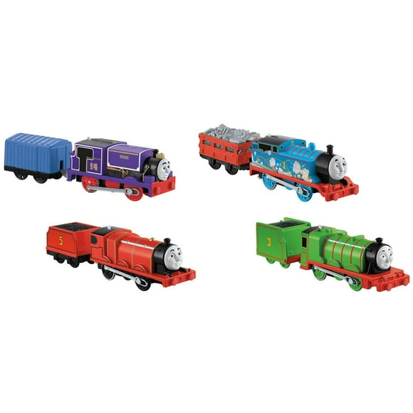 Thomas & Friends Fisher-Price Trackmaster Engines 4 Pack Jouet, Multicolore DFN22