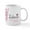 White, variant on CafePress - Pink Zebra Mug - 11 oz Ceramic Mug - Novelty Coffee Tea Cup