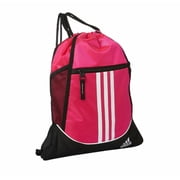 Adidas Alliance II Sackpack Sling Backpack School College Sport Bag (Shock Pink)