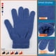thumbnail image 5 of Guantes de punto para hombre de primavera y otoño, cálidos guantes de lana de hilo acrílico grande, hilo reciclado, Dew 235 finger, 5 of 5