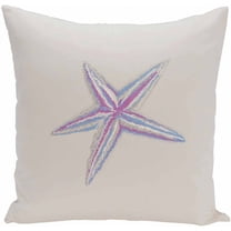 Simply Daisy Coastal Print Decorative Pillow, 16" x 16"