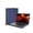 Blue, variant on Laptop Cover Case for 16 inch Lenovo IdeaPad Slim 5 16AHP9 16IMH9 16IRU9 & for Lenovo IdeaPad Pro 5 16AHP9 16IMH9 Sleeve,PU Material Detachable Notebook PC Protective Bag Accessories
