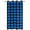Black Blue Plaid, variant on Outdoor Curtains for Patio Waterproof, Black Blue Plaid Windproof Pravicy Outside Porch Blackout Curtain, Country Buffalo Checked Gingham Sun Blocking Grommets Curtains for Cabana Gazebo 54"x95"